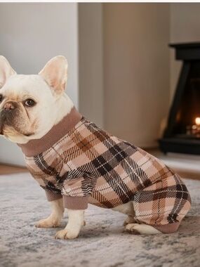 BAOBICUTE Plaid Cozy DOG 🐶 Dog Soft Pajama Size 3XL